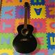 Rare Epiphone By Gibson Sj15eb Black Acoustic Guitar S/n 01050039 Made In Korea