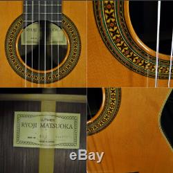 Rare Luthier Ryoji Matsuoka M65 Amber Natural Classic Guitar Made in Japan