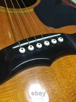 Rare Morris MG-600 Natural Sunburst Acoustic Guitar Made in Japan