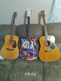 Rare! Only 295 ever made! Elvis Presley Acoustic Flat Top Guitar by Bradford Ex