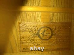 Rare Vintage Kay KDG812 12 String Guitar Matsumoto Made in Japan 1970s