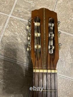 Rare Vintage Suzuki no. 701 acoustic Guitar Made In Japan