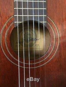 Rare and collectable Favilla C5 Overture Classical Guitar Made In New York