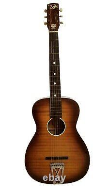 Regal Parlor Guitar Uni-Bar Reinforced Neck Model 200 Made in USA 24 Scale