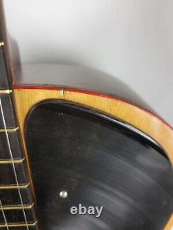 Restored VTG 1934 Supertone Parlor Guitar Stencil Harmony Made In USA Acoustic