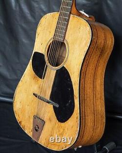 Rob Armstrong 12 String Acoustic Made for Don Partridge. Model No. 261. Oct 1985