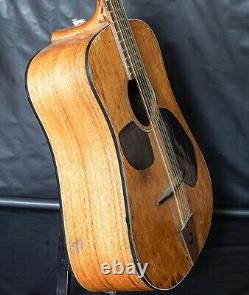 Rob Armstrong 12 String Acoustic Made for Don Partridge. Model No. 261. Oct 1985