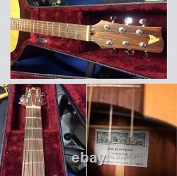Rob Armstrong Long Scale (baritone) right-handed guitar. Hand made in 1994