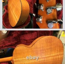 Rob Armstrong Long Scale (baritone) right-handed guitar. Hand made in 1994