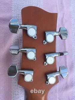 Rob Armstrong Long Scale (baritone) right-handed guitar. Hand made in 1994