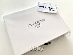 SHIP NOW BTS SUGA Artist Made Collection Guitar Pick Necklace SILVER Sealed