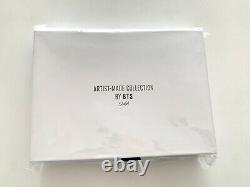 SHIP NOW BTS SUGA Artist Made Collection Guitar Pick Necklace SILVER Sealed