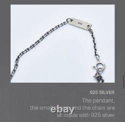 SHIP NOW BTS SUGA Artist Made Collection Guitar Pick Necklace SILVER Sealed