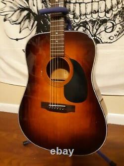 SIGMA MARTIN DM-3S tobacco Sunburst Acoustic Guitar Made in Korea Very Good Cond