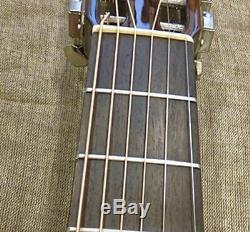 S. Yairi YN-120 Acoustic slot head guitar made in Japan With hard case