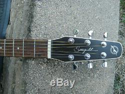 Seagull Entourage Rustic Mini Jumbo Guitar, Easy Play made, rare guitar