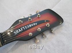 Shaftesbury 3261 semi acoustic guitar very early 70's made in Italy