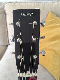 Sharp Guitar Brazilian Rosewood Hand Made USA
