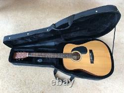 Sigma Dm-1 Dreadnought Acoustic Guitar Made In Korea (martin) With Case