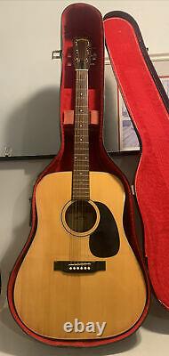 Sigma by Martin DM-18 acoustic guitar Made In Japan Beautiful With Case