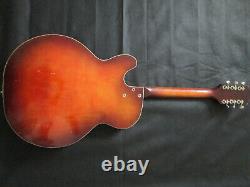 Silvertone 1454 semi acoustic guitar 1960's made in USA