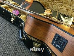 Solid Wood Australian Made Electric Acoustic Guitar Maton Ebw808