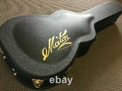 Solid Wood Australian Made Electric Acoustic Guitar Maton Ebw808