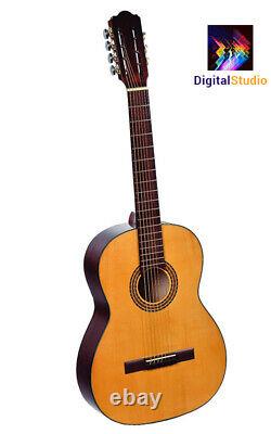 Spanish Guitar with EQ, Gypsy Guitar, 7 Strings Guitar, Made by HORA