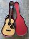 Stella 6 String Acoustic Guitar Steel Reinforced Neck Made In Usa With Case