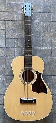 Stella 6 String Acoustic Guitar Steel Reinforced Neck Made In USA With Case