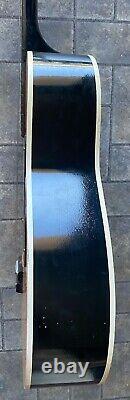 Stella 6 String Acoustic Guitar Steel Reinforced Neck Made In USA With Case