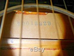 Stella H929 made by Harmony Acoustic Guitar (Used)-As-shown. New keys/strings