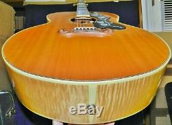 Stunning 1993 GIBSON J-200 Acoustic/Electric, Made in USA, VGCond. OHSC