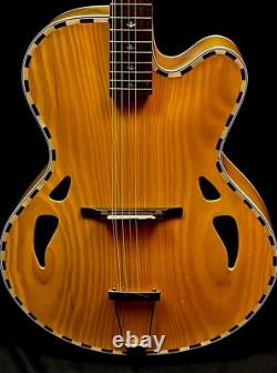 Stunning One Of A Kind Hand Crafted 12 String Guitar Excellent Player Awesome