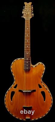 Stunning One Of A Kind Hand Crafted 12 String Guitar Excellent Player Awesome
