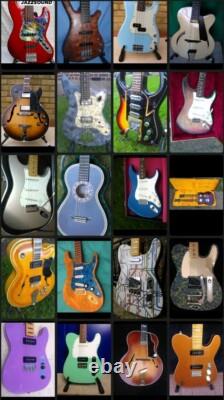 Stunning One Of A Kind Hand Crafted 12 String Guitar Excellent Player Awesome