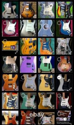 Stunning One Of A Kind Hand Crafted 12 String Guitar Excellent Player Awesome