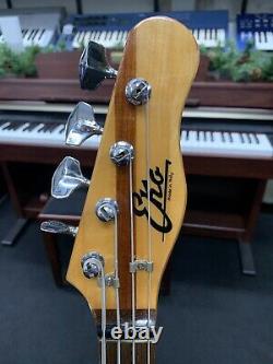 Super RARE Vintage Eko E-85 Electro Acoustic Bass Guitar Made In Italy