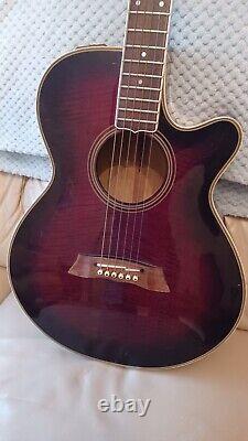 Takamine EF391-MR Electro Acoustic Roll Top Made In Japan 1988
