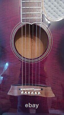 Takamine EF391-MR Electro Acoustic Roll Top Made In Japan 1988