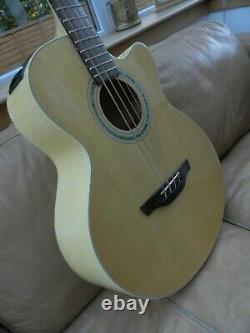 Takamine EG512 CGFG Electro Acoustic Bass Guitar. Made In Korea. With Hard case