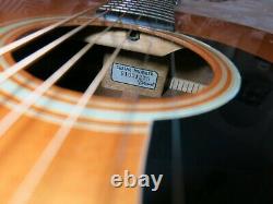 Takamine F-307S Solid Top Acoustic Guitar Made in Japan Rare & Simply Stunning