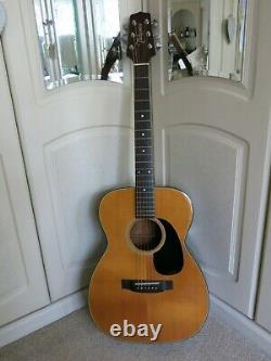 Takamine F-307S Solid Top Acoustic Guitar Made in Japan Rare & Simply Stunning