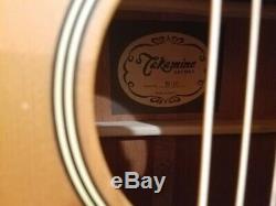 Takamine N-10 Natural Finish Acoustic Guitar Made in Japan Hard Case