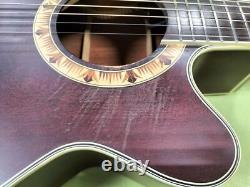 Takamine PT508 Acoustic Electric Guitar Made in Japan With Hard Case Used Rare