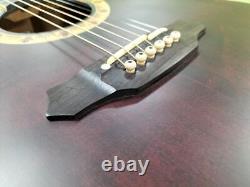 Takamine PT508 Acoustic Electric Guitar Made in Japan With Hard Case Used Rare