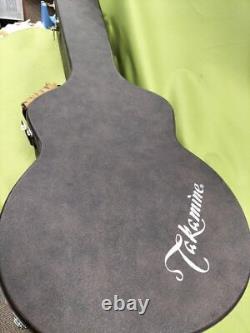 Takamine PT508 Acoustic Electric Guitar Made in Japan With Hard Case Used Rare