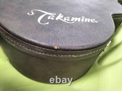 Takamine PT508 Acoustic Electric Guitar Made in Japan With Hard Case Used Rare