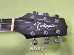 Takamine PT508 Acoustic Electric Guitar Made in Japan With Hard Case Used Rare
