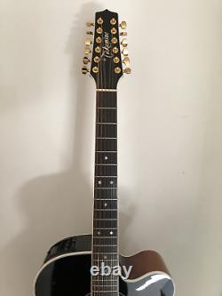Takamine P-6 (hand made) Jumbo Cutaway 12 string guitar withcase. Newithnot used